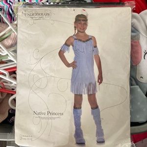 Native American girls costume 10-12